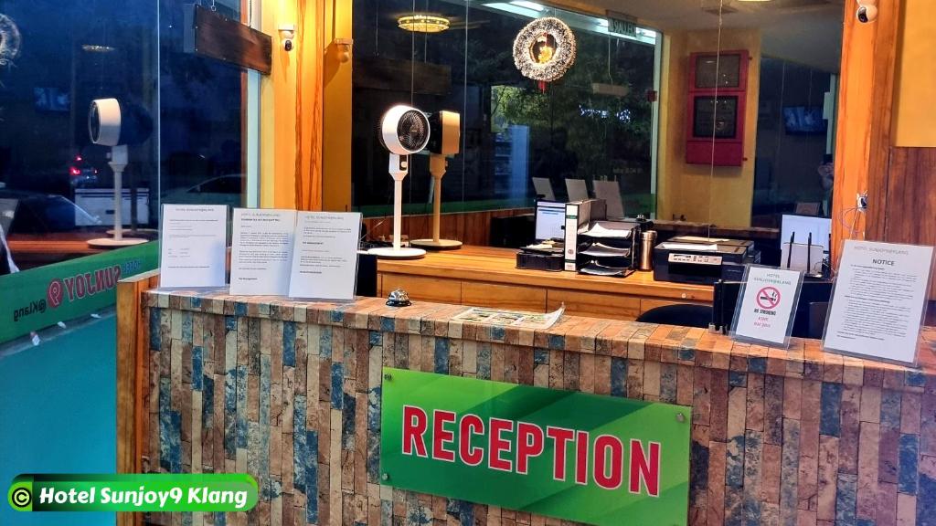 Vstupní hala nebo recepce v ubytování Hotel Sunjoy9 Klang