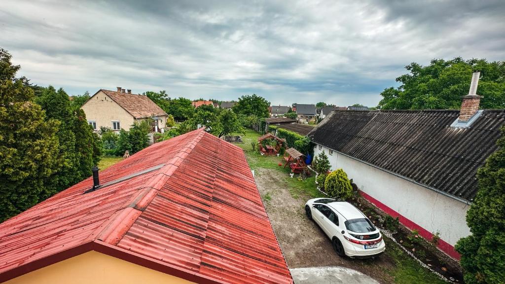 Budova, kde se penzion nachází