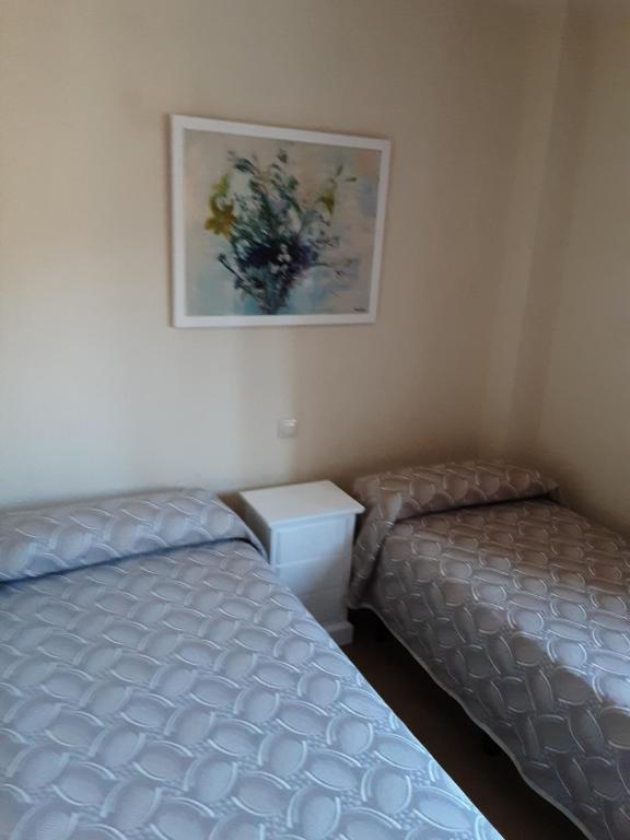 Posteľ alebo postele v izbe v ubytovaní Casa La Tahona