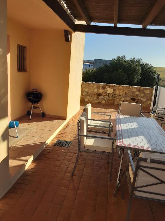 Balkón alebo terasa v ubytovaní Casa La Tahona
