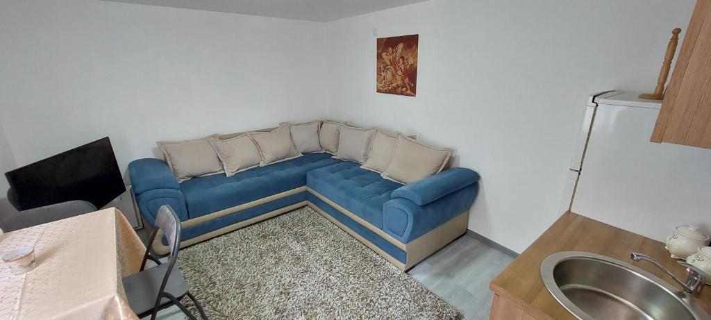 Posezení v ubytování Fontana Apartman