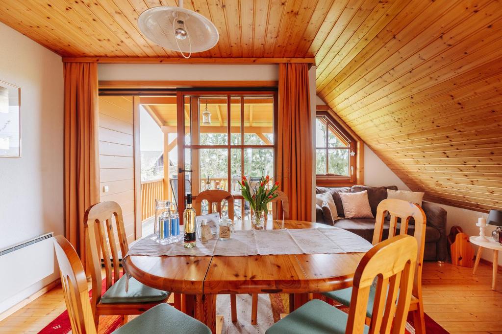 Posezení v ubytování Ferienhaus Nora