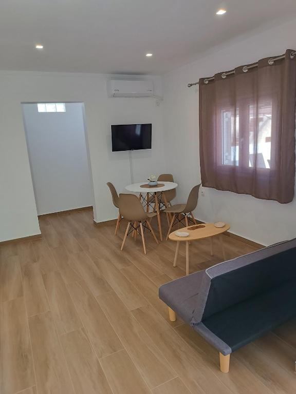TV a/nebo společenská místnost v ubytování Selinia Residence