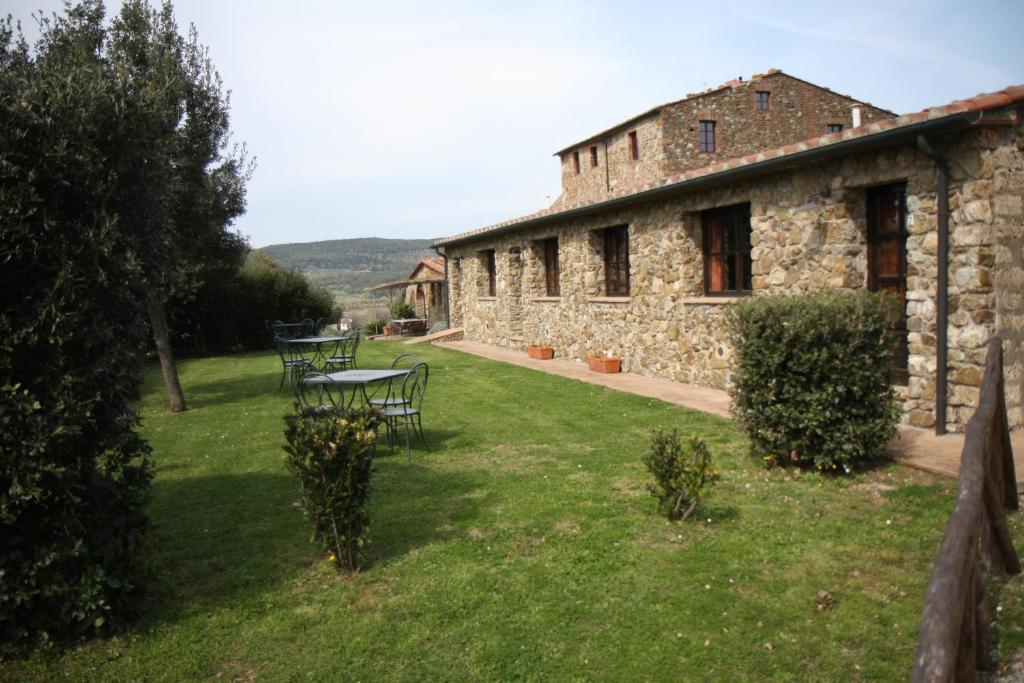 Vonkajšia záhrada v ubytovaní Agriresort La Colombaia