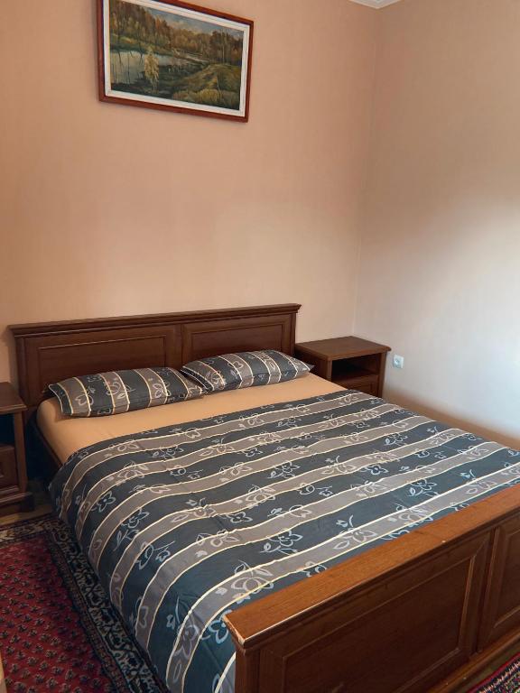 Postel nebo postele na pokoji v ubytování Вілла де Кампо