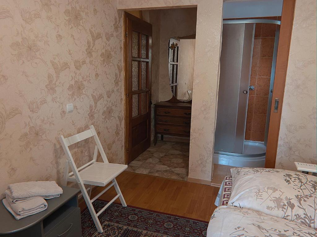 Postel nebo postele na pokoji v ubytování Вілла де Кампо