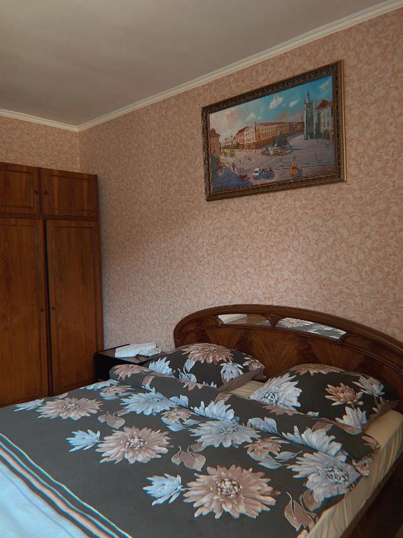 Postel nebo postele na pokoji v ubytování Вілла де Кампо