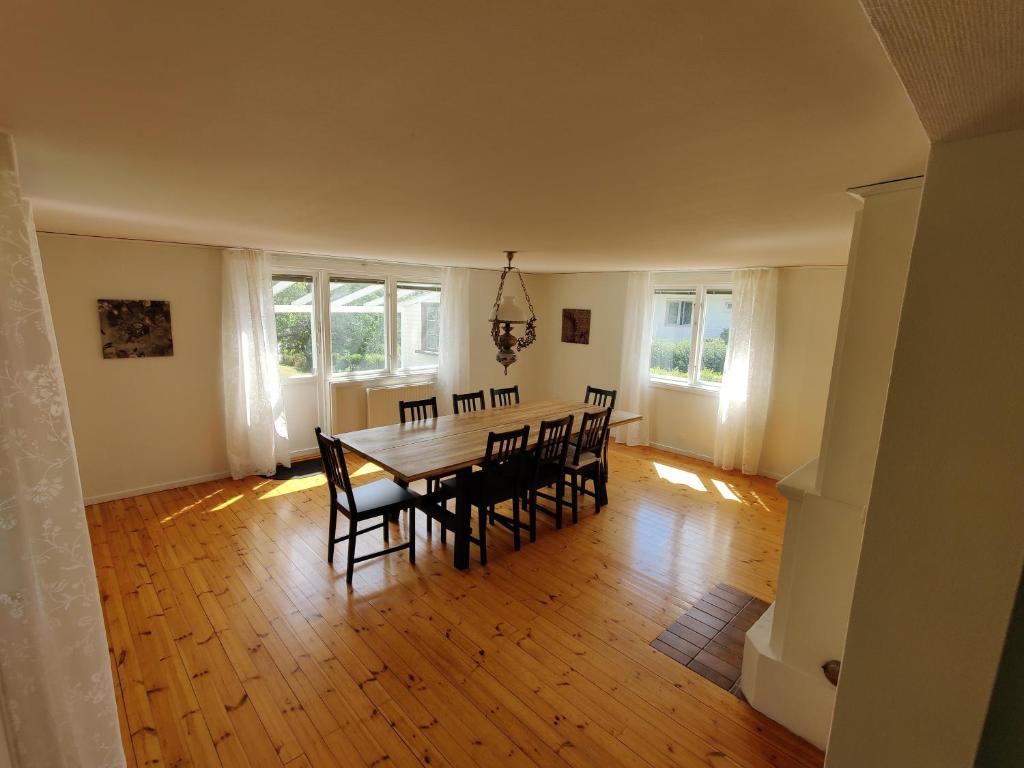 Posezení v ubytování Ferienhaus in Lönneberga