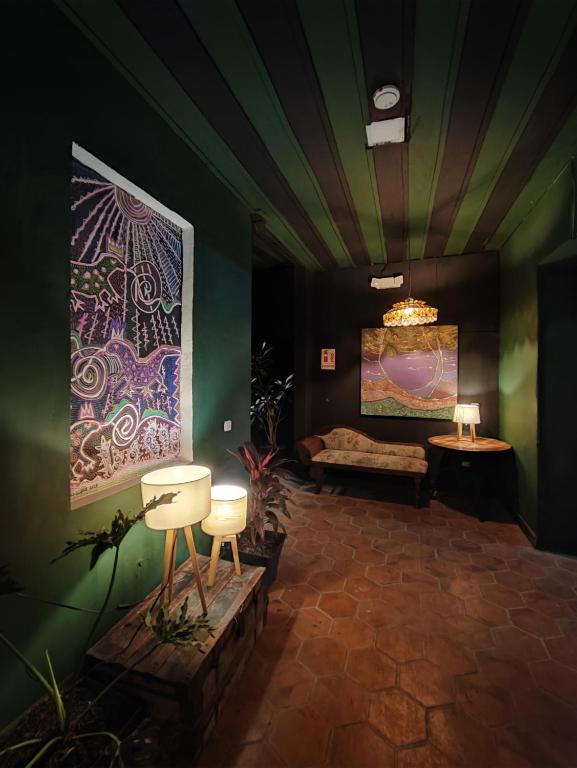 Posezení v ubytování Komodo B&B