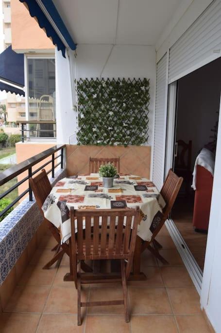 Balkon lub taras w obiekcie FloryMar