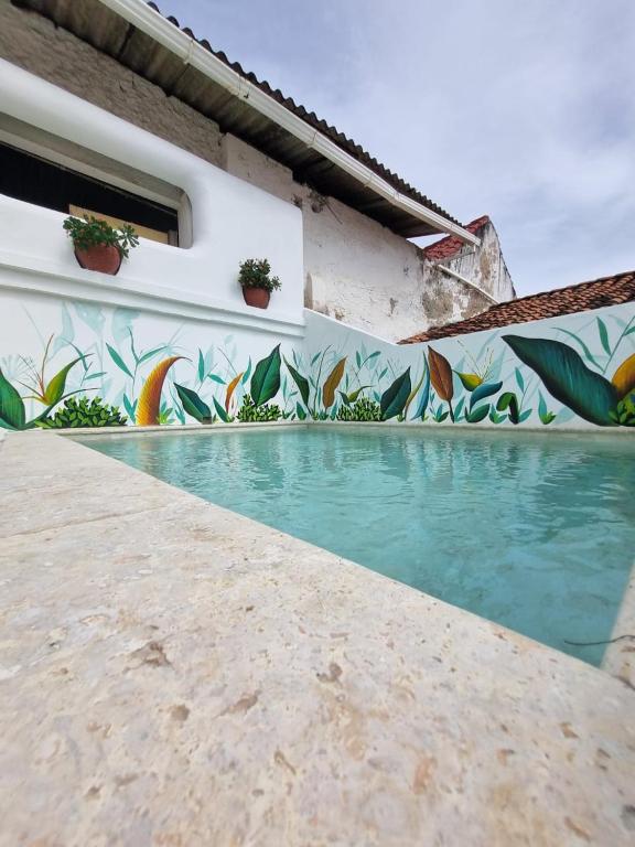 Bazén v ubytování Casa Cordoba Román nebo v jeho okolí
