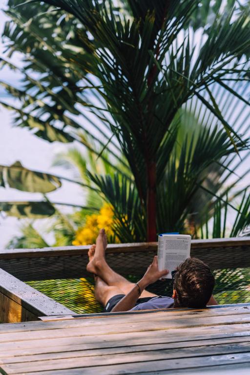 Tetamu yang menginap di Bambuda Lodge