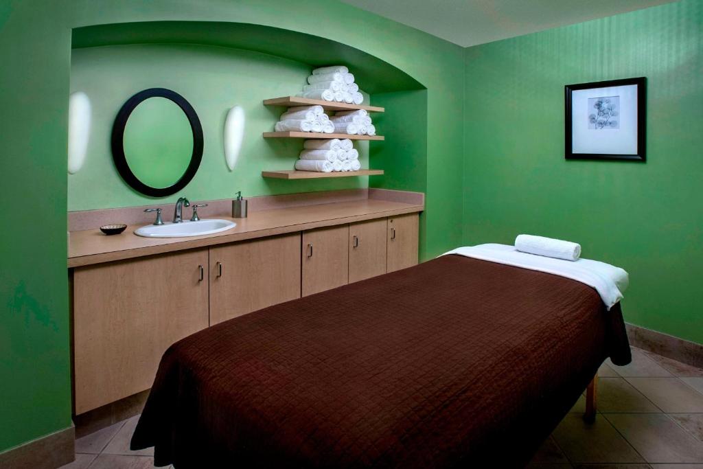 Lázně a/nebo wellness v ubytování Princeton Marriott at Forrestal