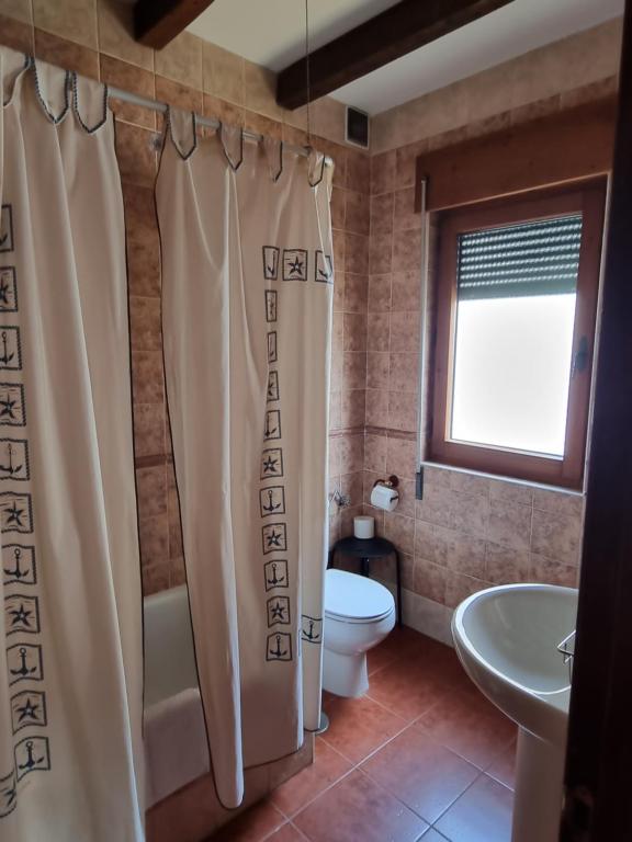 Koupelna v ubytování La Casa de Tio Claudio