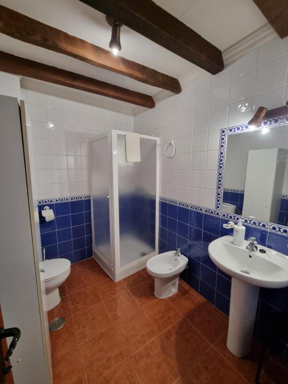 Koupelna v ubytování La Casa de Tio Claudio