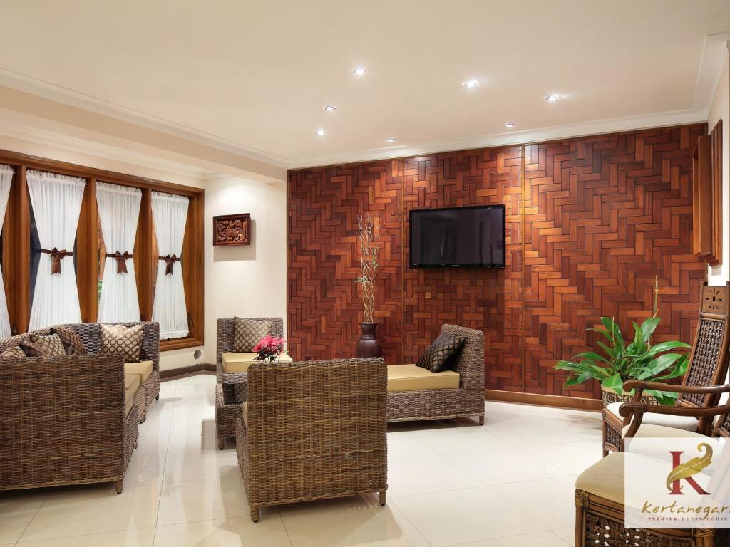 Posezení v ubytování Kertanegara Premium Guest House