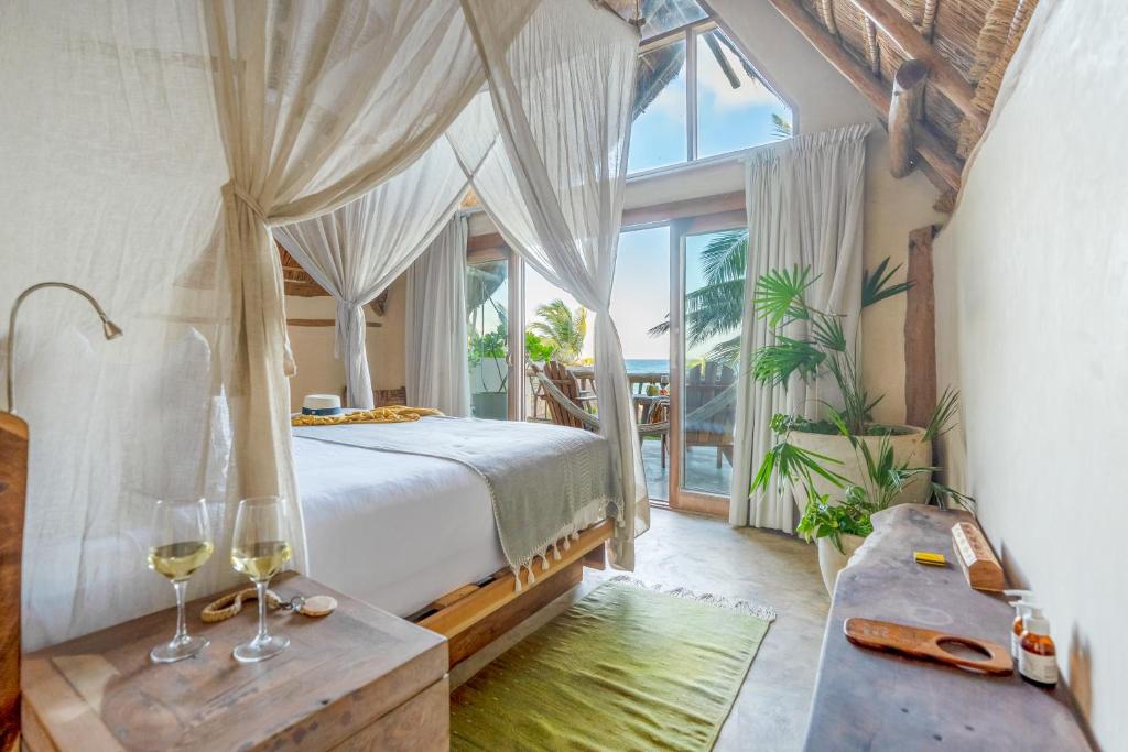 Ahau Tulum - Junior Suite Plage Avant Haut