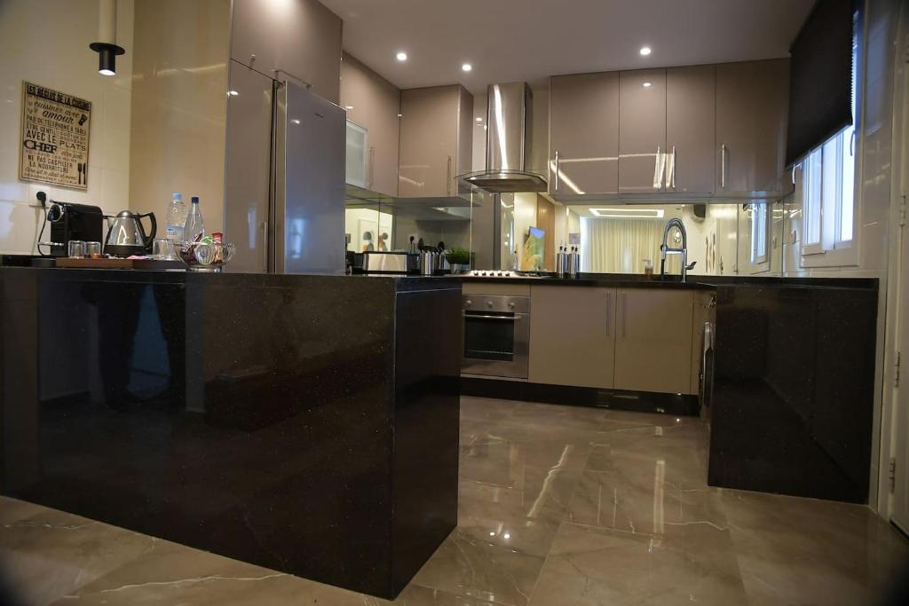 Kuchyň nebo kuchyňský kout v ubytování AKS Home appart 2 - CABONEGRO