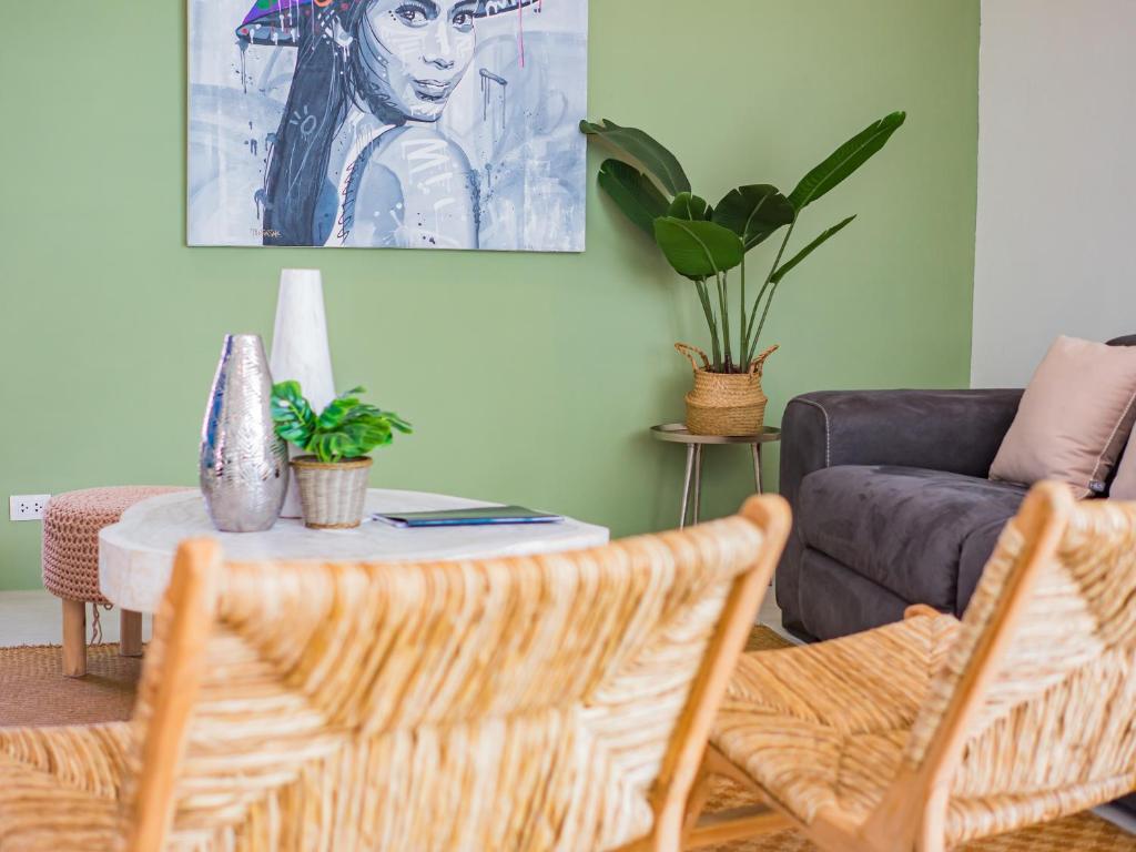 Posezení v ubytování Villa Yana 2 bedrooms Lamai