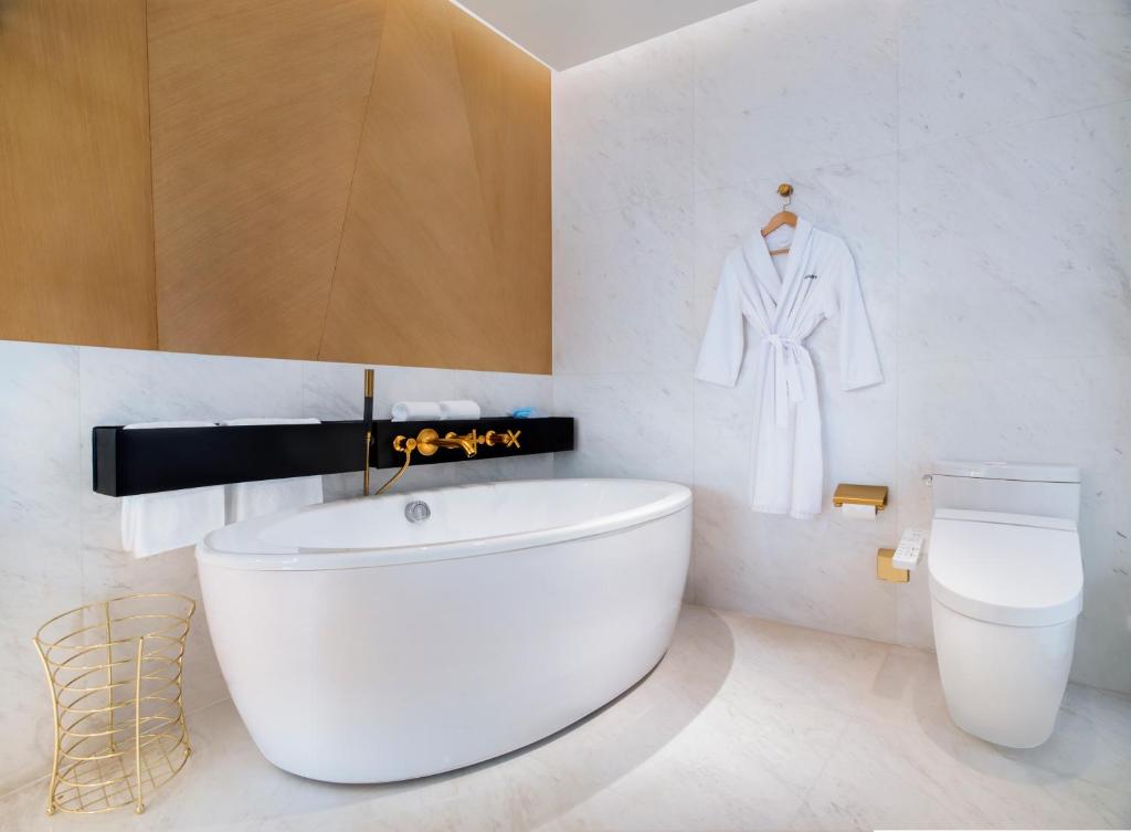Koupelna v ubytování Le Meridien Shanghai Hongqiao,Minhang