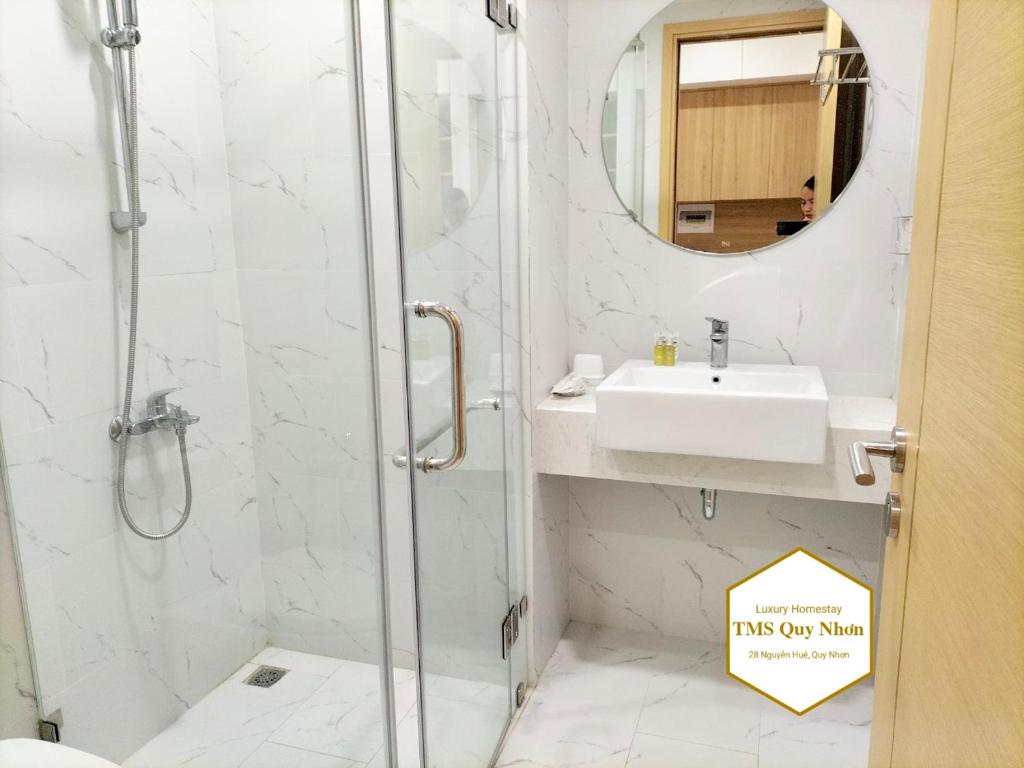 Phòng tắm tại TMS Quy Nhơn Luxury Homestay