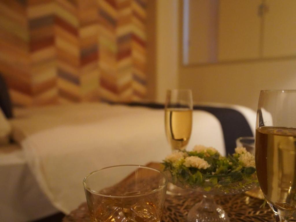Nápoje v ubytování Hotel New Gaea Itoshima