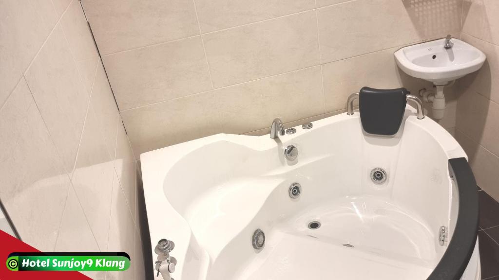 Koupelna v ubytování Hotel Sunjoy9 Klang