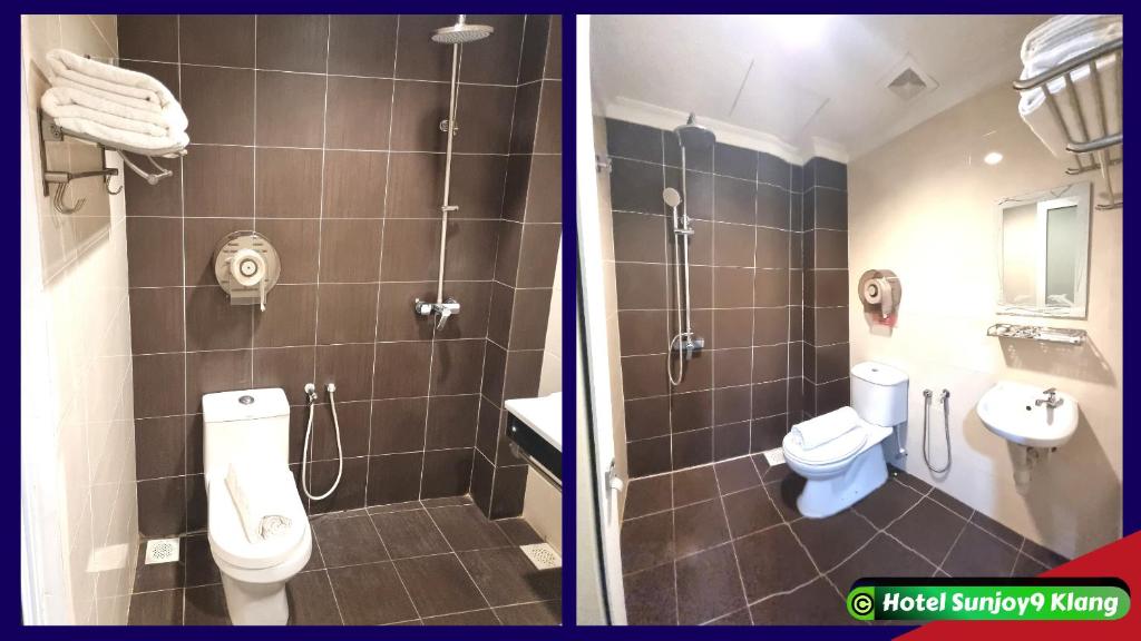 Koupelna v ubytování Hotel Sunjoy9 Klang