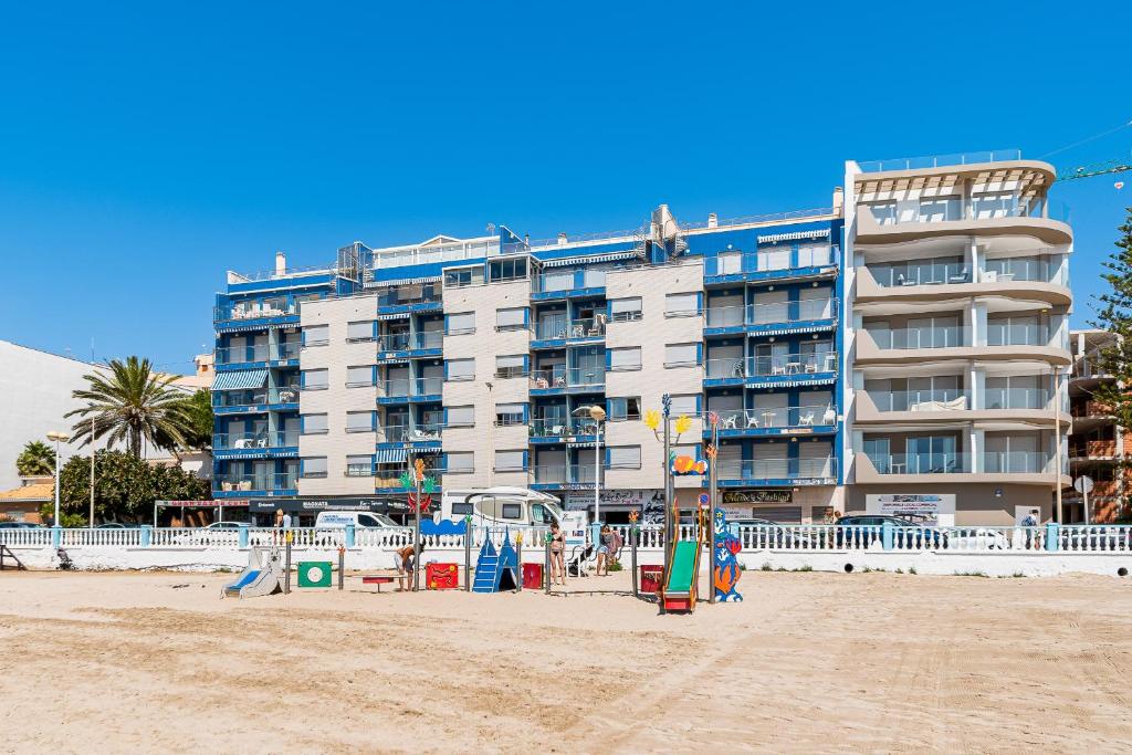 Budynek, w którym mieści się apartament