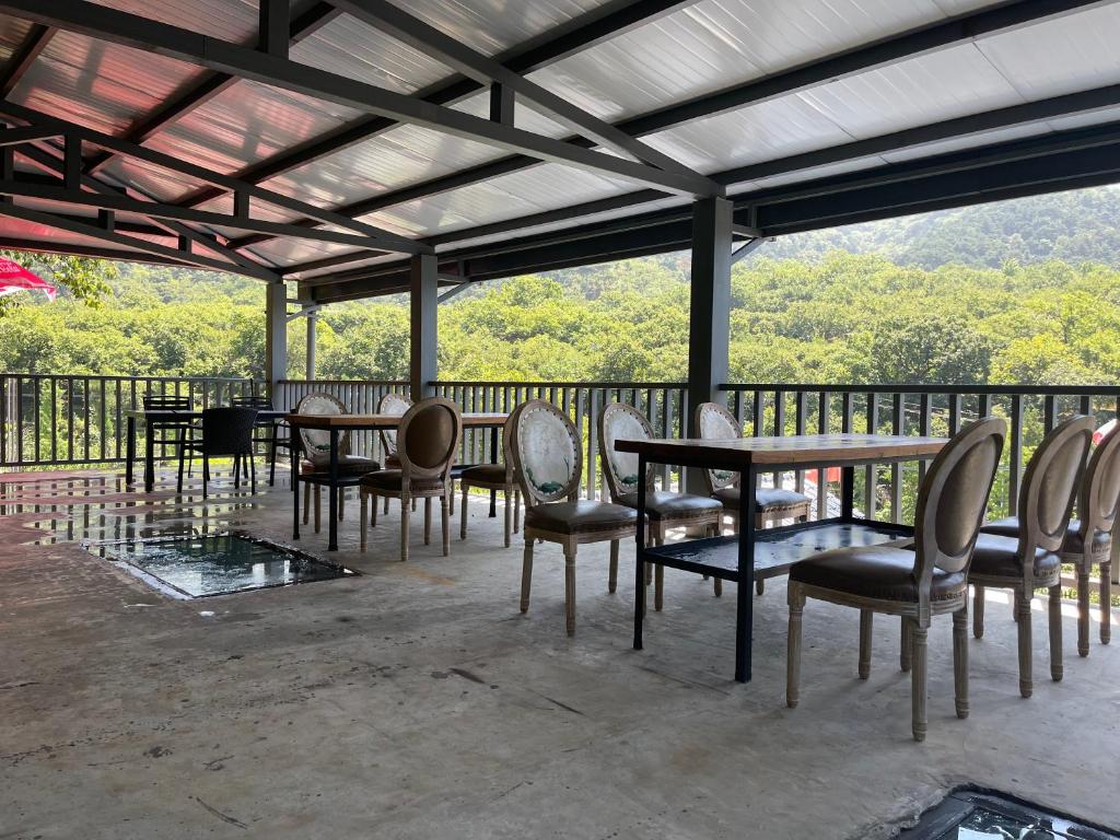 Balcone o terrazza di Beijing Mutianyu Great Wall Wangshanyuan Homestay