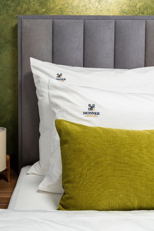 Letto o letti in una camera di Penzion Monner