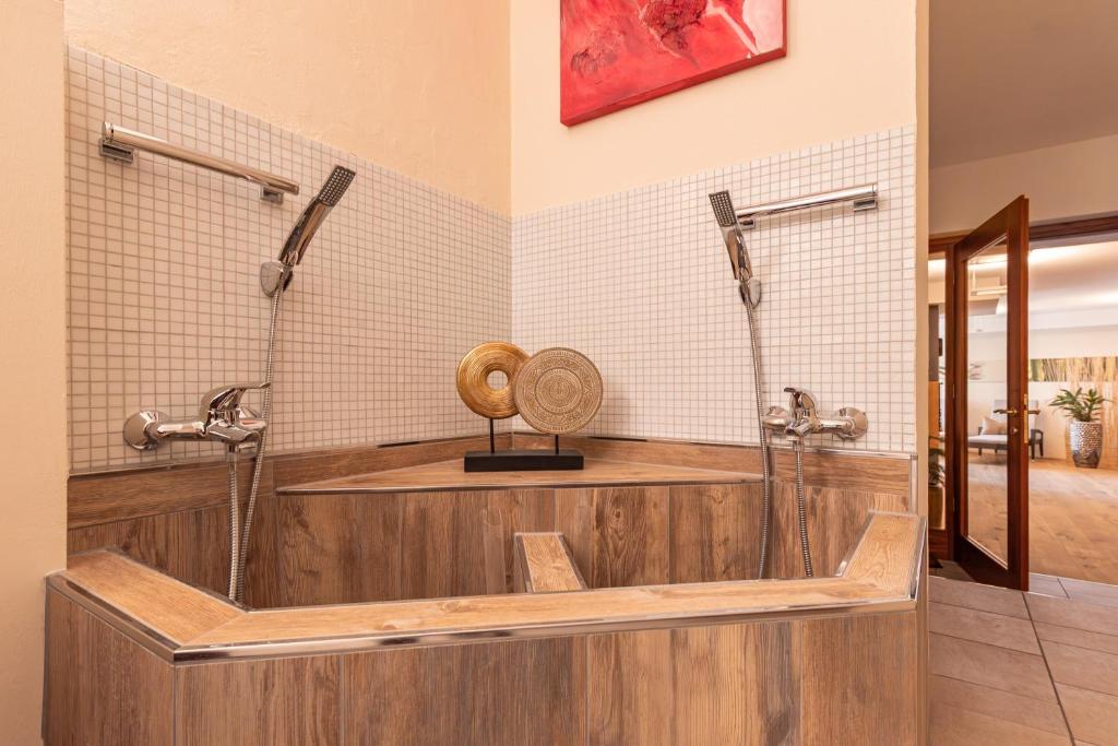 Koupelna v ubytování Hotel Castel - pure Lebensfreude