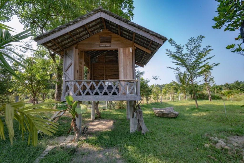 Zahrada ubytování Homie Hava Homestay