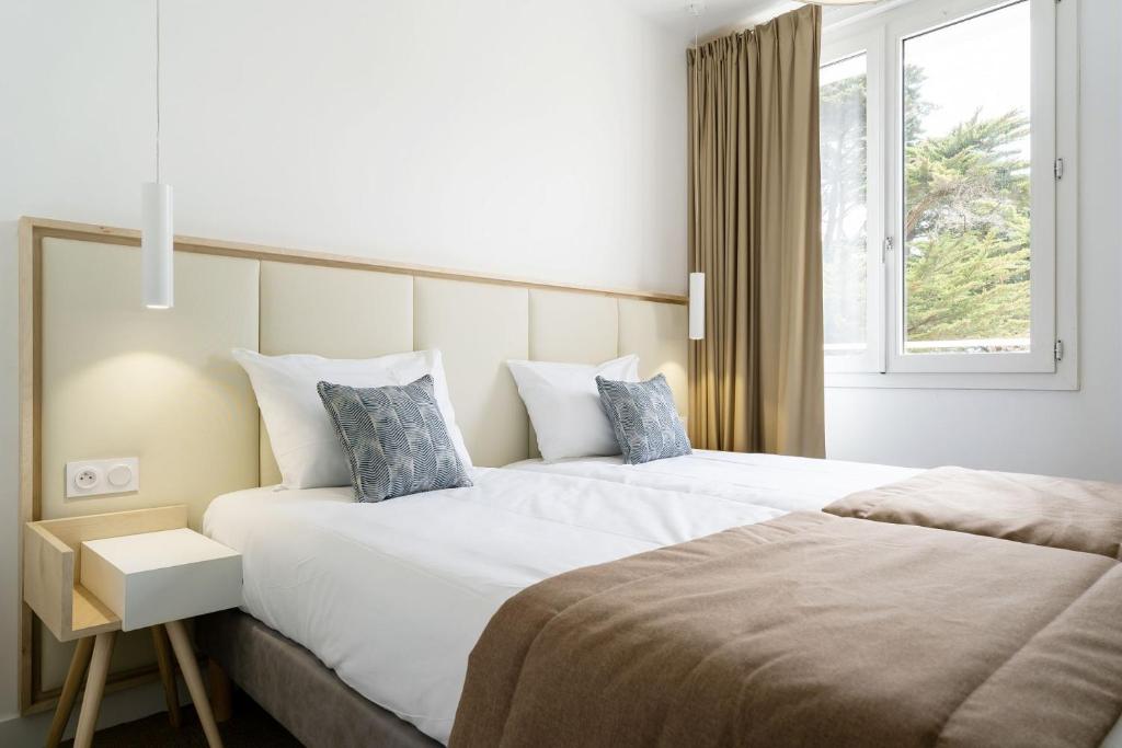 Hôtel Miléade Les Pléïades La Baule - Salle Jumelle Supérieure Avec Vue Sur Le Jardin