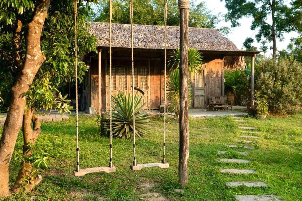 Zahrada ubytování Homie Hava Homestay