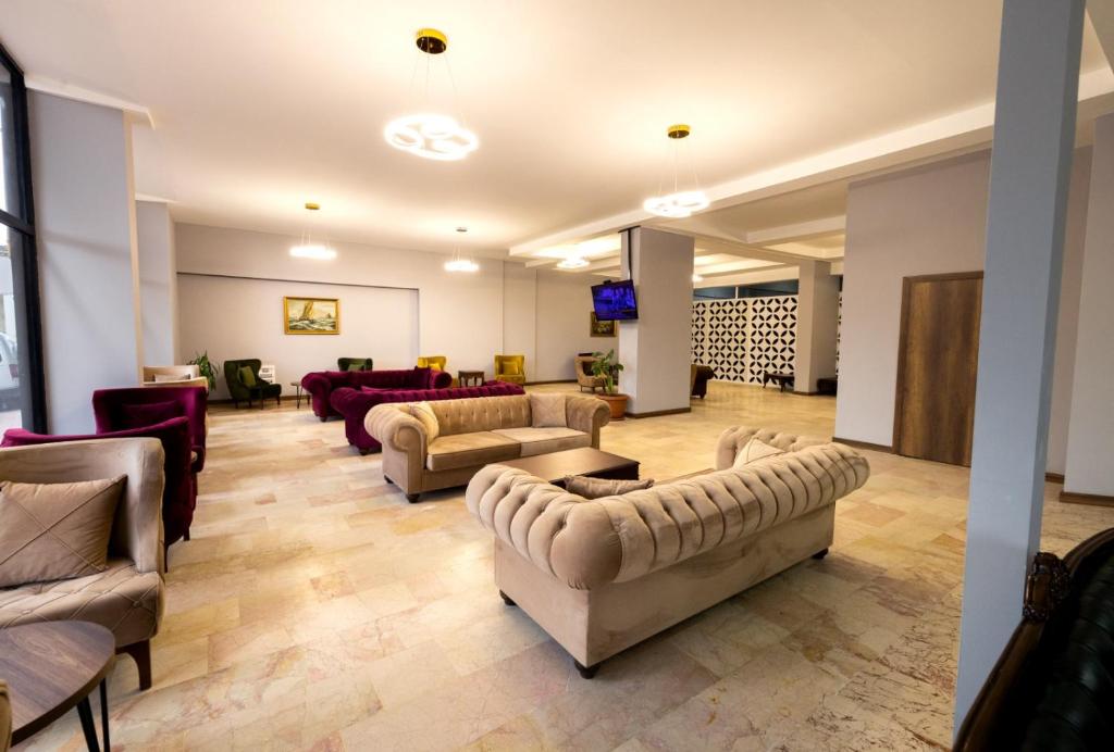 Area soggiorno di Türkler Suite Hotel