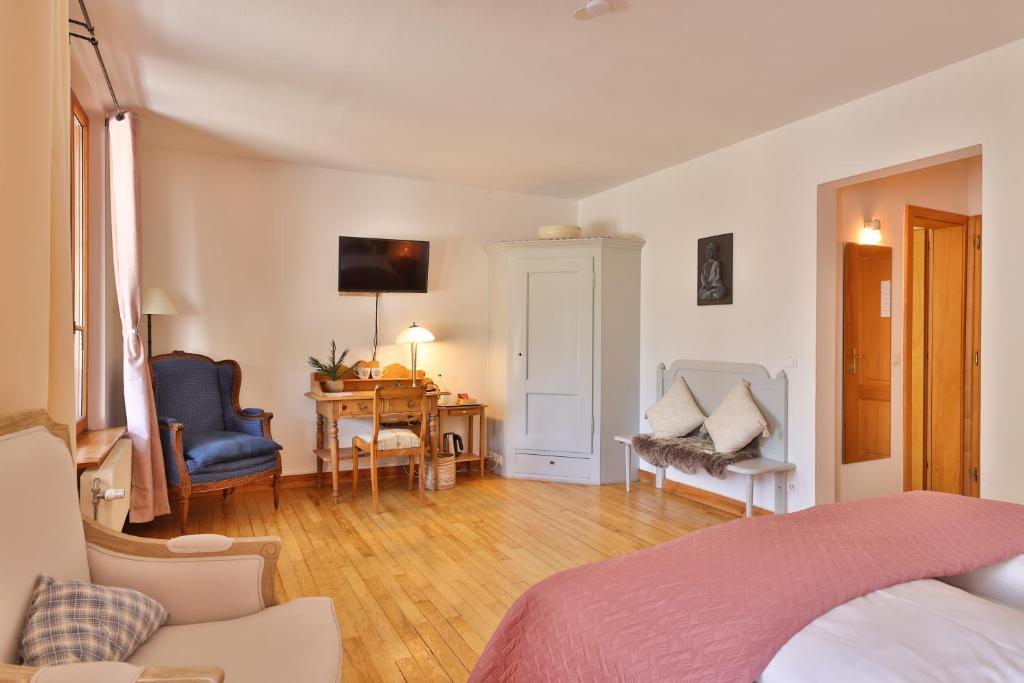 Le Manoir des Sens - Forêt de Bergheim - Deluxe Double Room With Balcony