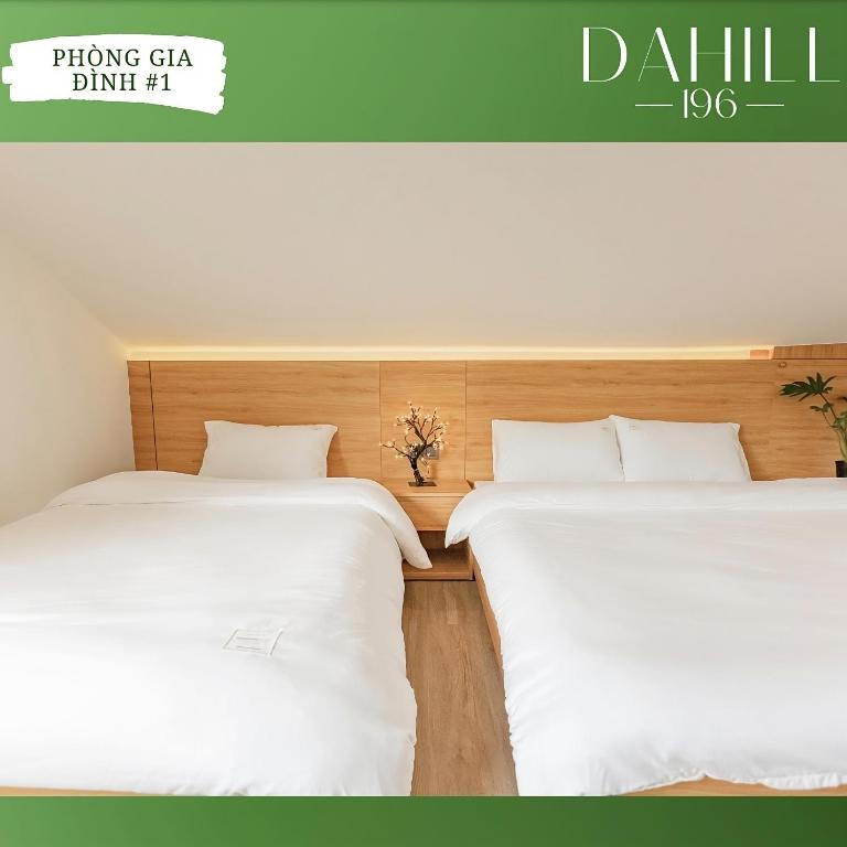 Postel nebo postele na pokoji v ubytování Dahill 196 Dalat