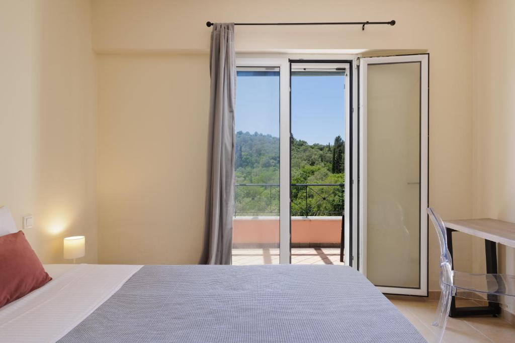 Postel nebo postele na pokoji v ubytování Luxury Villa Perla
