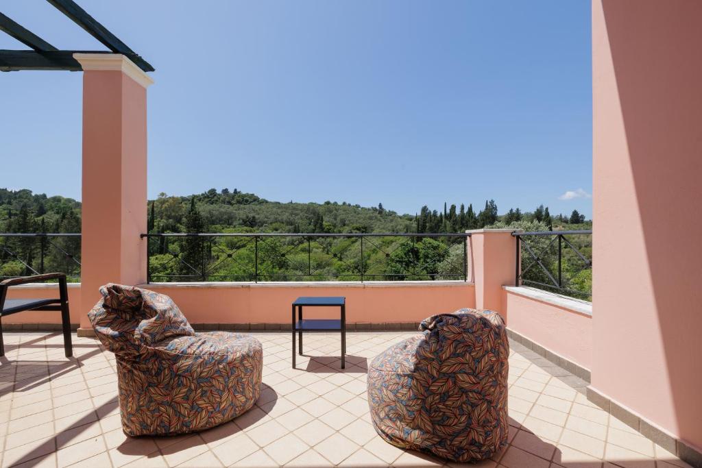 Balkón nebo terasa v ubytování Luxury Villa Perla