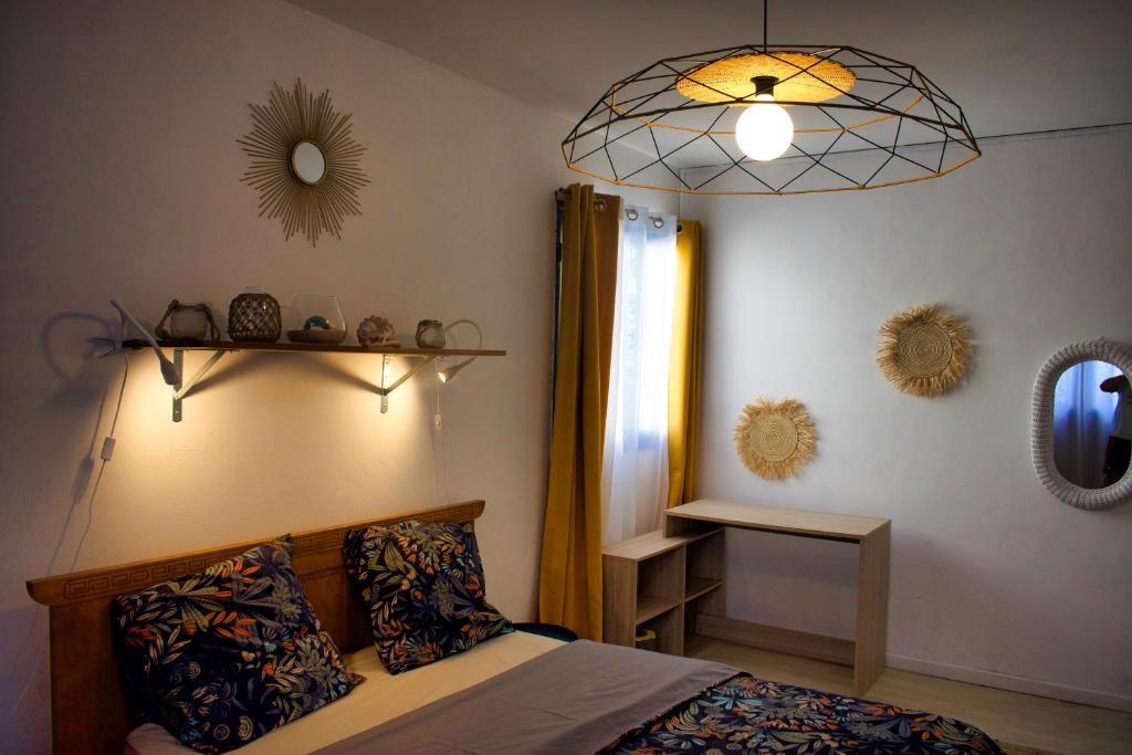 Postel nebo postele na pokoji v ubytování Casa Babalahy