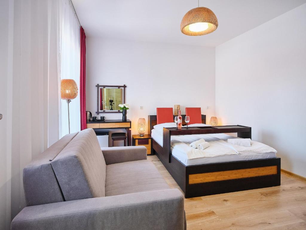 Villa Łeba Pokoje & Apartamenty - Habitación Triple Deluxe Con Balcón
