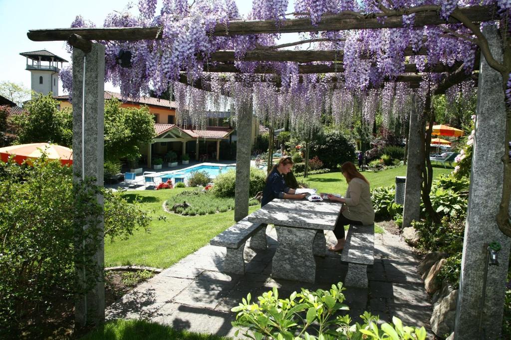 Zahrada ubytování Lugano Savosa Youth Hostel