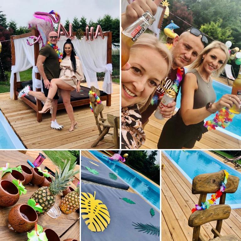Bazén v ubytovaní Rezydencja z basenem i SPA na Podlasiu alebo v jeho blízkosti