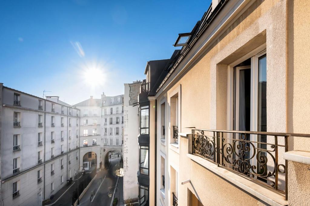 Balkón nebo terasa v ubytování Staycity Aparthotels Paris Gare de l'Est