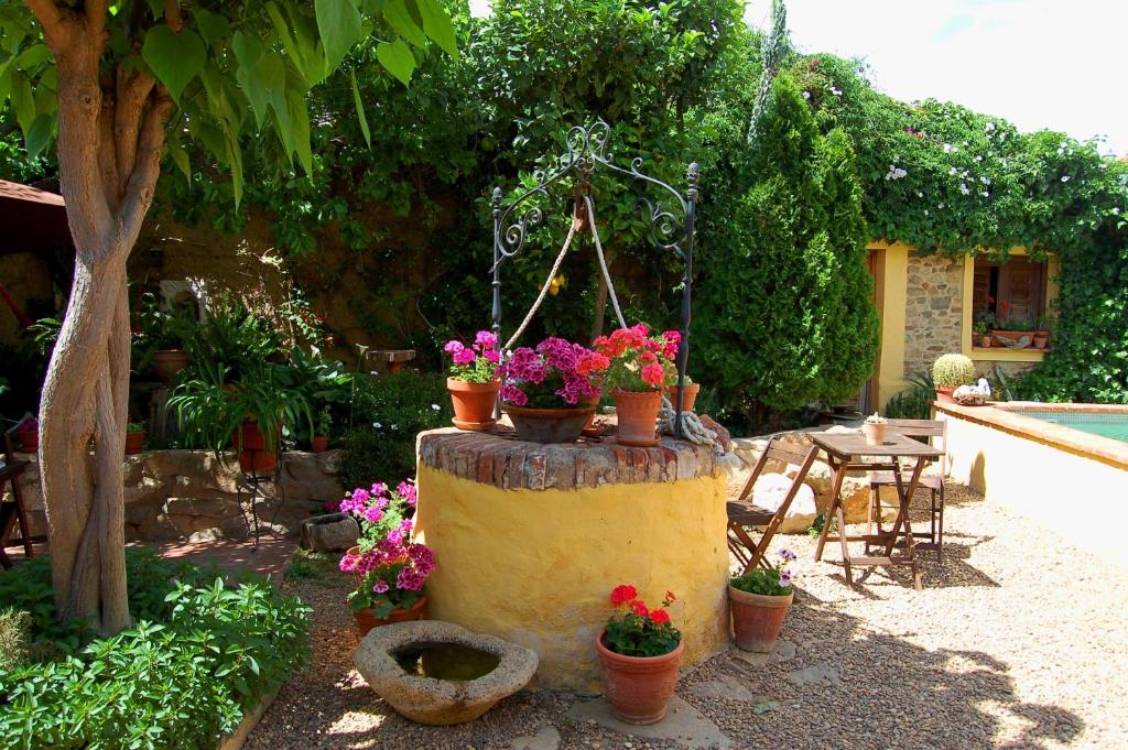 Zahrada ubytování Casa Rural Don Álvaro de Luna
