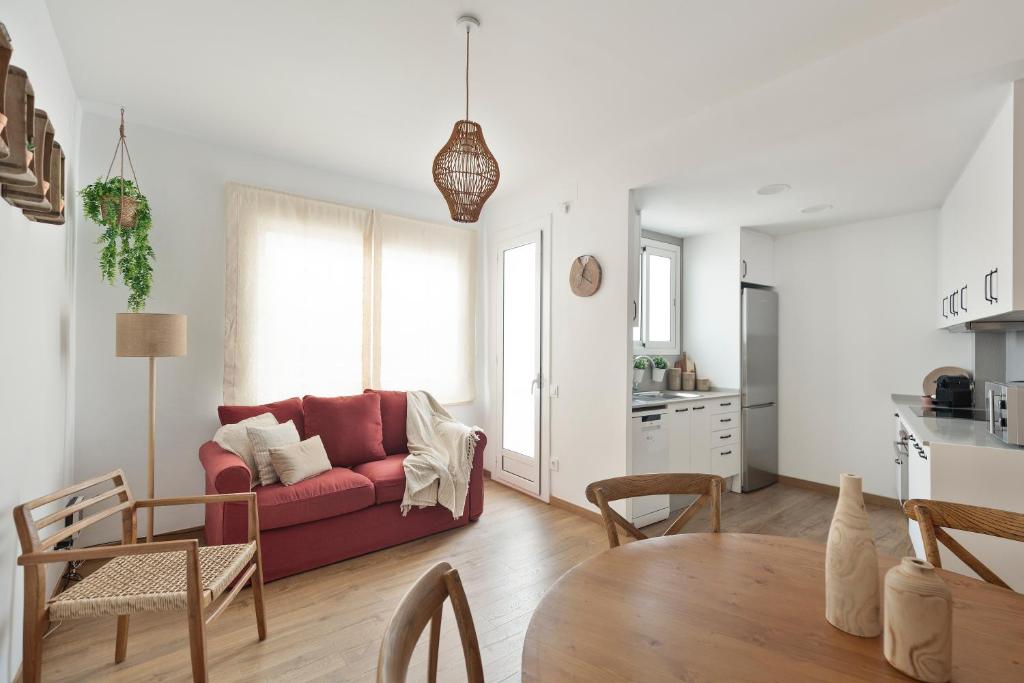 Kuchyňa alebo kuchynka v ubytovaní KeyFamily Sweet Home