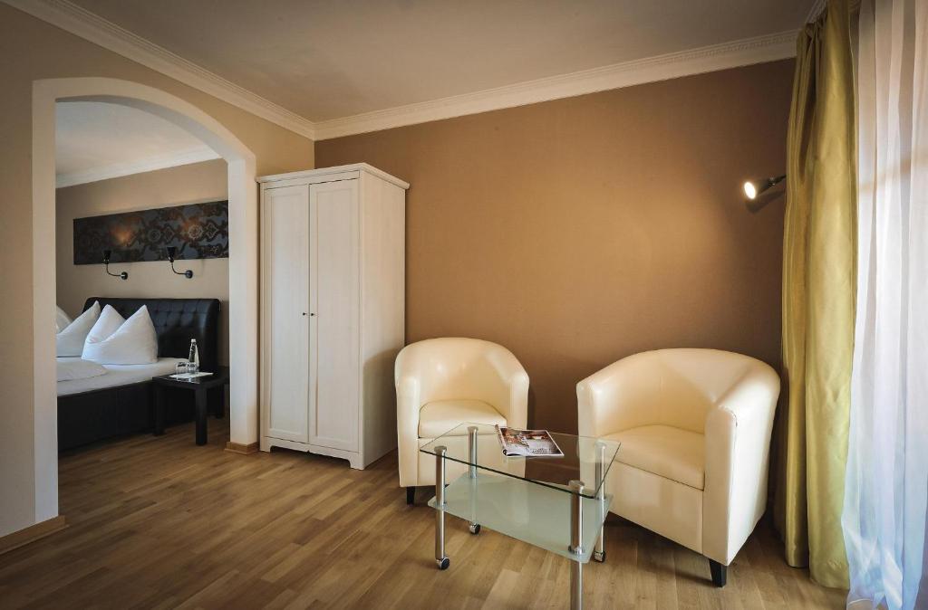 Posezení v ubytování Wellness Natur Resort Gut Edermann