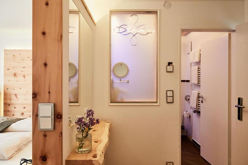 Koupelna v ubytování Wellness Natur Resort Gut Edermann