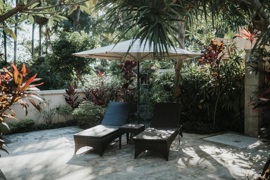 Zahrada ubytování ALOKA BAHARI Villas